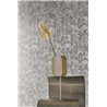 Luxury Geometric Silver Wallpaper with Brilliant Finish · Casamance Ecrin 75101630
