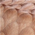 Papier peint de luxe à palmettes cuivrées · Casamance Ecrin 75782140
