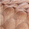 Papier peint de luxe à palmettes cuivrées · Casamance Ecrin 75782140