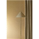Papel pintado de lujo palmeta dorada con brillo · Casamance Ecrin 76492650