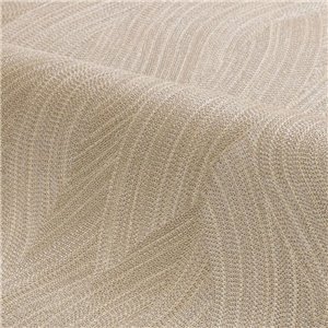Luxustapete mit perlmuttfarbener beige Wellenstruktur 2