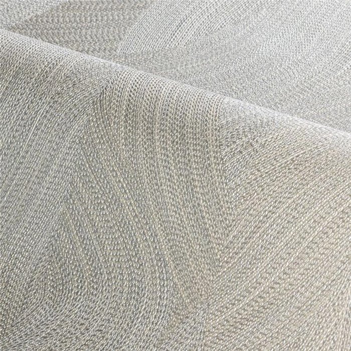 Papier peint texturé à effet ondulant argenté · Casamance Ecrin 76552956