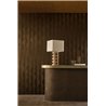 Papier peint de luxe ondulé doré métallique · Casamance Ecrin 76553160