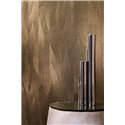 Papier peint de luxe ondulé doré métallique · Casamance Ecrin 76553160