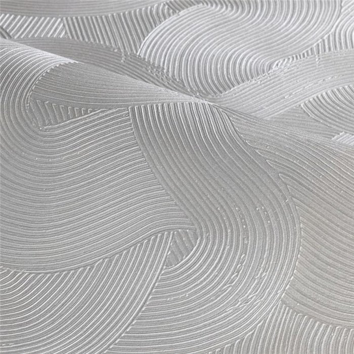 Metallic Textured Wallpaper with Wave Detail · Casamance Ecrin 77001834