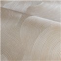 Beige Nacreous Textured Wallpaper with Waves · Casamance Ecrin 77001936