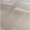 Tapete mit welliger Textur in Beige und Perlglanz · Casamance Ecrin 77001936