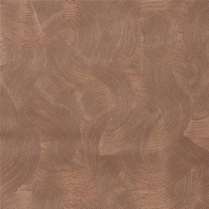Premium Tapete mit goldener Wellenstruktur · Casamance Ecrin 77002548