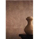 Papier peint premium à texture ondulante dorée · Casamance Ecrin 77002548