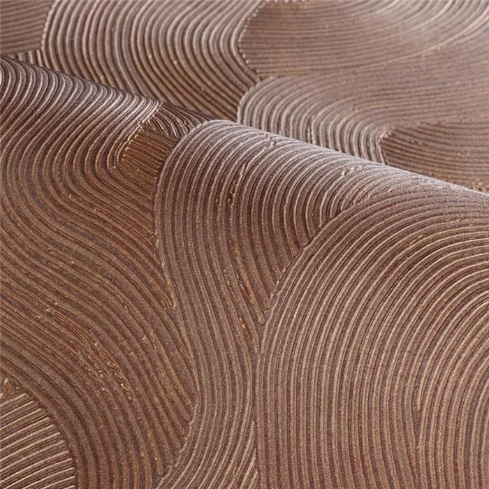 Premium Wallpaper with Gold Wavy Texture · Casamance Ecrin 77002548