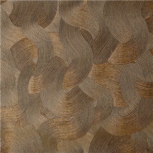 Textured Gold Wallpaper with Metallic Finish