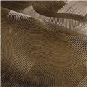 Papel pintado texturizado dorado con acabado metálico · Casamance Ecrin 77002650