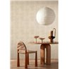 Papel pintado liso efecto textil en tono arena · Casamance Le Velours 3 74390472