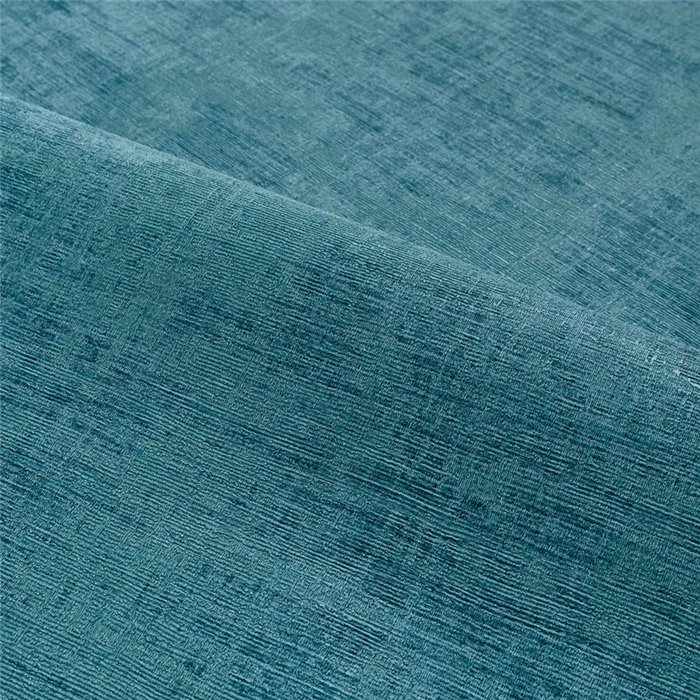 Papel pintado efecto textil azul petróleo · Casamance Le Velours 3 74393636