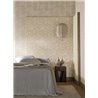 Papel pintado liso efecto textil aterciopelado greige · Casamance Le Velours 3 74394860