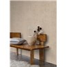 Papier peint effet textile luxe marron glacé · Casamance Le Velours 3 74395064