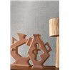 Papel pintado efecto textil gris ceniza · Casamance Le Velours 3 74395166