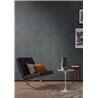 Papier peint effet textile en bleu et sable · Casamance Le Velours 3 74395268