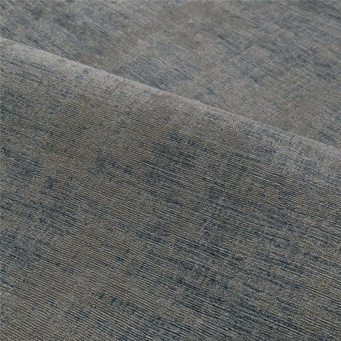Papel pintado efecto textil en tonos azul y arena · Casamance Le Velours 3 74395268