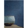 Blaue Seiden-Effekt Textiltapete · Casamance Le Velours 3 74396390