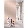 Papel pintado textil efecto seda en rosa suave · Casamance Le Velours 3 74396594