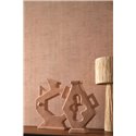 Luxuriöse Tapete mit Textil-Effekt in Nude · Casamance Le Velours 3 74396696