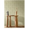 Papel pintado efecto seda verde almendra · Casamance Le Velours 3 74398126