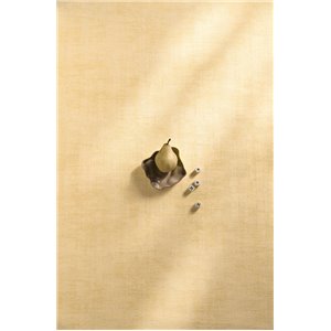 Papel pintado efecto seda amarillo mantequilla premium 2