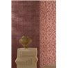 Papel pintado textura efecto tela en rosa antiguo · Casamance Le Velours 3 74398942