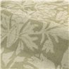 Papel pintado floral contemporáneo Neria verde almendra · Casamance Le Velours 3 77870202