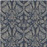 Papel pintado floral inspirado en laurel rosa · Casamance Le Velours 3 77870304