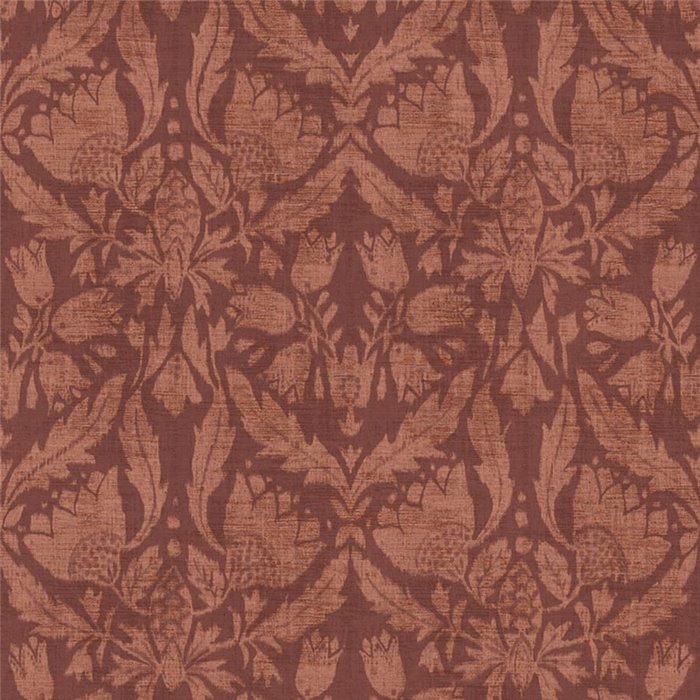 Hochwertige ornamentale Rosenholz-Tapete · Casamance Le Velours 3 77870406