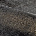 Papel pintado textil efecto metalizado negro y dorado · Casamance Le Velours 3 77930712