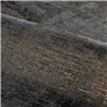 Textile Wallpaper with Metallic Effect in Black and Gold · Casamance Le Velours 3 77930712