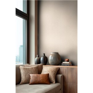 Papier peint texture lin beige clair 2