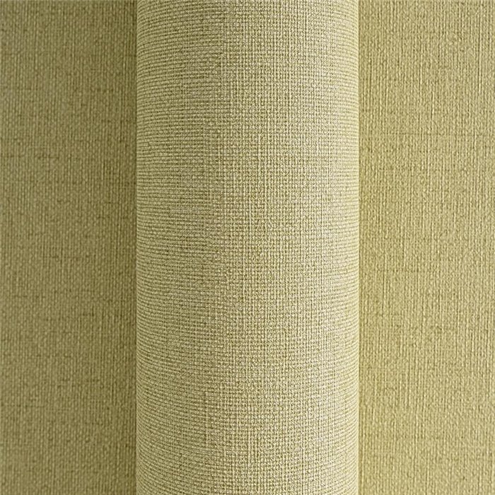 Papel pintado liso con textura de lino en beige ·  2029399883