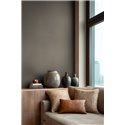 Papel pintado efecto textil en gris oscuro ·  2029399884