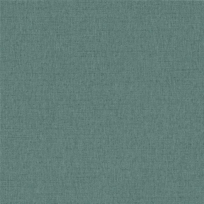 Papel pintado liso efecto textil azul turquesa ·  2029399885