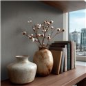 Textured Gray Linen Wallpaper ·  2029399887