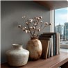 Textured Gray Linen Wallpaper ·  2029399887