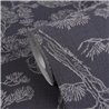 Grey Pine Branches on Navy Wallpaper ·  2029790011