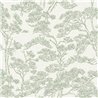 Green moss pine branch wallpaper