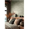 Papier peint branches de pin vert mousse · 2029790013