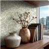 Papier peint branches de pin vert mousse · 2029790013