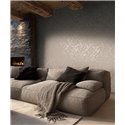 Floral Wallpaper with Metallic Accents ·  2029790043
