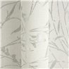 Cream wallpaper with stylized botanical design · 2029790044