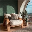 Papier peint branches fleuries sur fond vert ·  2029790045