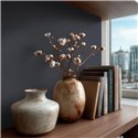 Elegante dunkelblaue Tapete mit Textur ·  2029790105