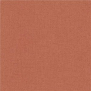 Papel pintado efecto tejido texturizado terracota