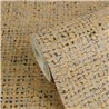 Woven wicker texture wallpaper in beige tones · 2029791121